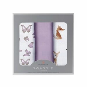 Organic Cotton Muslin Essential Baby Swaddle Set